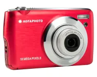Appareil photo compact Agfaphoto Realishot DC8200 Rouge + Carte SD 16 Go