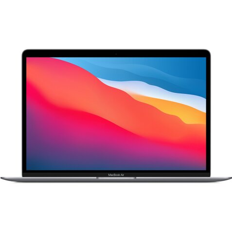 MacBook Apple MacBook Air 13'' M1 7 CPU 3,2Ghz 256 Go Gris sideral 2020 - Reconditionne par Lagoona - Grade A