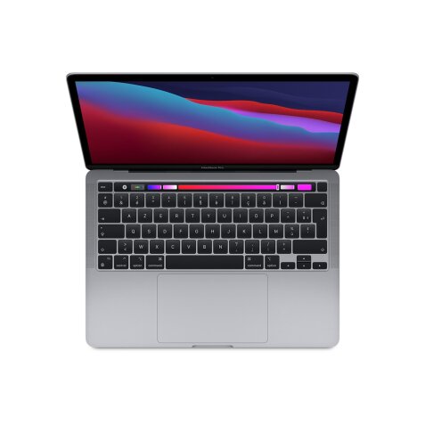 MacBook Lagoona Apple MacBook Pro 13'' 512 Go SSD 8 Go RAM Puce M1 Gris sideral 2020 - Reconditionné - Tres Bon Etat