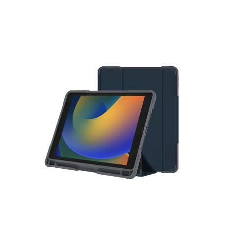 Housse Tablette Mw MW Folio Academy iPad 10.2 (2019/20/21 - 7/8/9th gen) Bleu