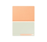 Housse Tablette Samsung Smart Book Cover pour Galaxy Tab S10 Ultra / S9 Ultra - Orange