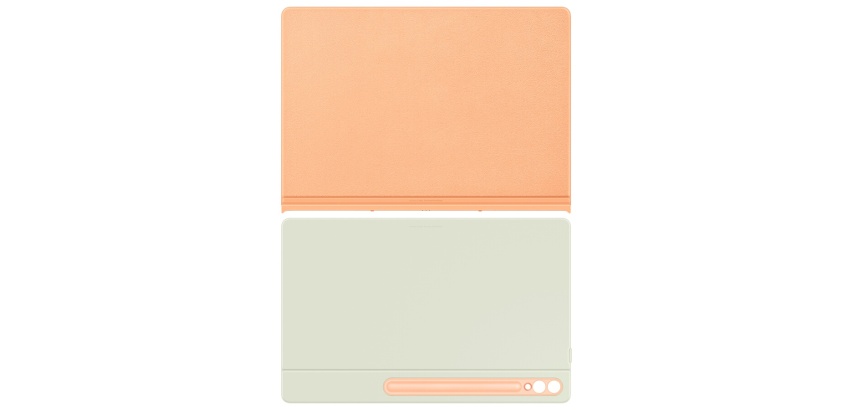 Housse Tablette Samsung Smart Book Cover pour Galaxy Tab S10 Ultra / S9 Ultra - Orange