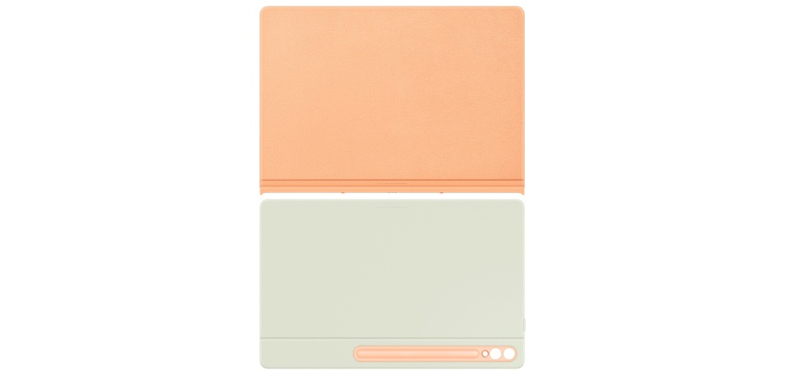 Housse Tablette Samsung Smart Book Cover pour Galaxy Tab S10 Ultra / S9 Ultra - Orange