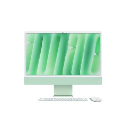 iMac Apple 24'' ecran retina 4,5K 512GO SSD 16 GO RAM Puce M4 CPU 10 coeurs GPU 10 coeurs Vert