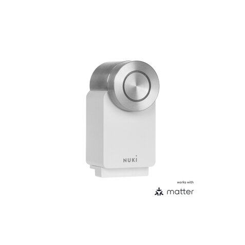 Serrure connectée Nuki Smart Lock Pro (4e Generation) -  Blanc