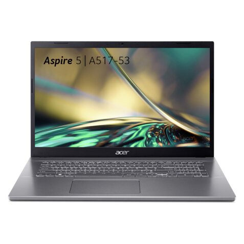 PC portable Acer Aspire A517-53 17,3" FHD IPS Intel Core I7 12650H RAM 16 Go DDR4 512 Go SSD Intel UHD Graphics