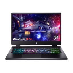 PC portable Acer gaming Nitro 17 AN1741-R2KL Ecran 17,3" AMD Ryzen 5 7535HS RAM 16 Go DDR5 512 Go SSD GeForce RTX 4050 TGP 95 W