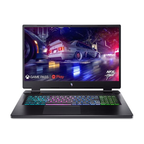 PC portable Acer gaming Nitro 17 AN1741-R2KL Ecran 17,3" AMD Ryzen 5 7535HS RAM 16 Go DDR5 512 Go SSD GeForce RTX 4050 TGP 95 W