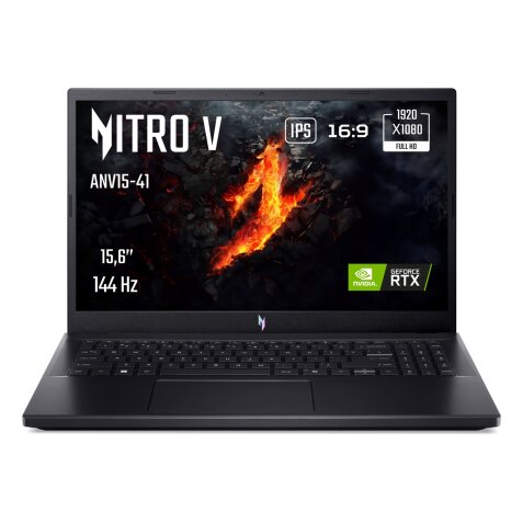 PC portable Acer Gaming Nitro V ANV15-41-R4FG 15" IPS 144Hz AMD Ryzen 7 7735HS 32 Go RAM DDR5 1 To SSD GeForce RTX 4050