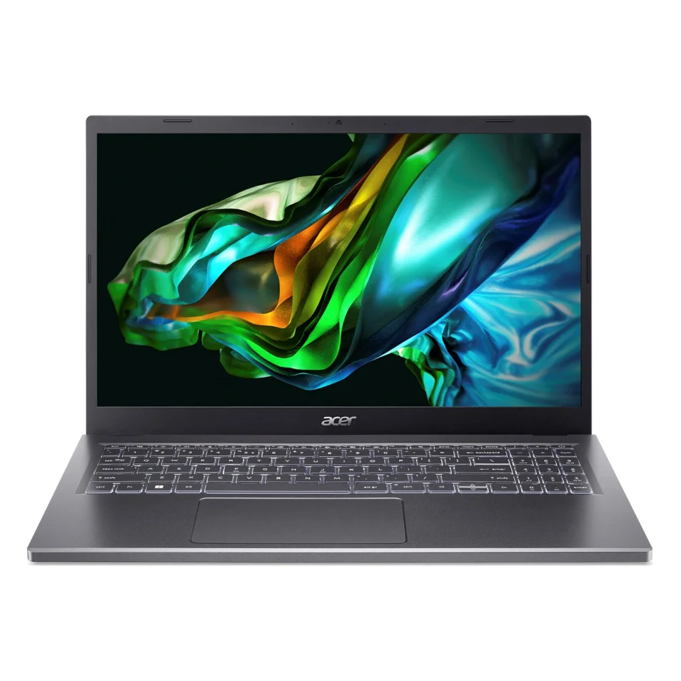 PC portable Acer Aspire 515-58M 15.6 FHD Intel Core i7 1355U RAM 16 Go  LPDDR5X 512 Go SSD Intel Iris Xe sur