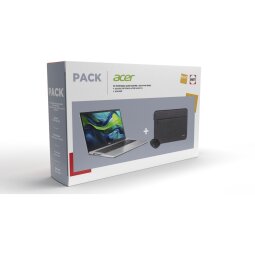 PC portable Acer PACK FNAC-DARTY A315-44P-R0KS 15,6" FHD AMD Ryzen7 5700U RAM 16 Go DDR4 512 Go SSD AMD Radeon Graphics + Housse + Souris Acer sans fil