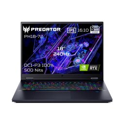 PC portable Acer Gaming Predator Helios 18 PH18-72-98TR 18" WQXGA Intel Core i9 14900HX 32 Go RAM DDR5 2 To SSD GeForce RTX 4080