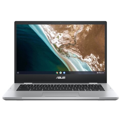 PC portable Asus ChromeBook 14 CX1400FKA 14" FHD Intel Celeron N4500 RAM 8 Go LPDDR4X 128 Go eMMC Gris - Chrome OS