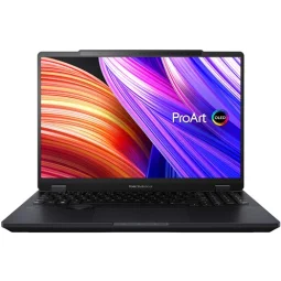 PC portable Asus ProArt StudioBook 16 H7604JI OLED 16" 120 Hz  Intel Core i9 13980HX RAM 32 Go LPDDR5 1 To SSD GeForce RTX 4070 TGP 140 W Noir