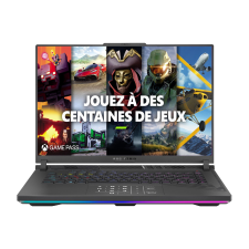 PC portable Asus gaming ROG STRIX-G16-G614JIR-N4120W Gris  Intel Core i9 32G 1TB MVMe M.2 PCIe 4.0 SSD Nvidia GeForce RTX 4070 Technologie Numpad TGP 145 W