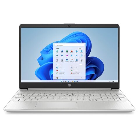 PC portable Hp Laptop 15s-fq5033nf 15.6" FHD Intel Core i5 1235U 16 Go RAM DDR4 512 Go SSD Intel Iris Xe Argent