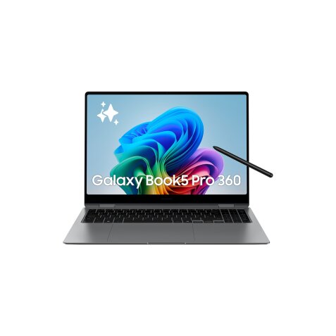 PC portable Samsung Galaxy Book5 Pro 360 écran tactile 16'' 120Hz Copilot+ Intel Core Ultra 7 16 Go RAM 512 Go SSD Anthracite