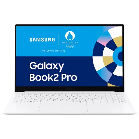 PC portable Samsung GALAXY BOOK2 PRO ULTRA LEGER 15’’ PLATEFORME EVO INTEL CORE ULTRA 7 16GO RAM 512 GO SSD INTEL ARC GRAPHICS