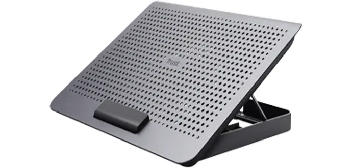 Support pour ordinateur Trust EXTO - Support de refroidissement pour ordinateur portable jusqu'à 16 pouces