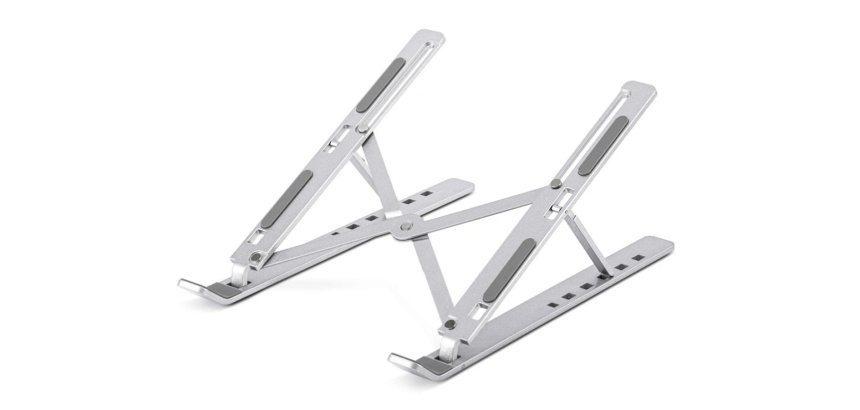 Support pour ordinateur Accsup Support pliable en aluminium pour PC portable