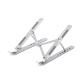 Support pour ordinateur Accsup Support pliable en aluminium pour PC portable