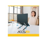 Support pour ordinateur Accsup Support pliable en aluminium pour PC portable