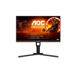 Ecran PC Aoc Ecran gaming 27" - QHD - MiniLED - 180Hz - 1ms - HDR1000 - Ajustable en hauteur - FreeSync Premium