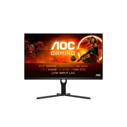 Ecran PC Aoc Ecran gaming 32'''' - UHD 4K - Fast IPS - 144Hz - 1ms - Ajustable en hauteur - HDR400