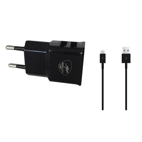 Connectique et chargeurs pour tablette Mobility Lab Chargeur secteur + câble Micro USB Noir