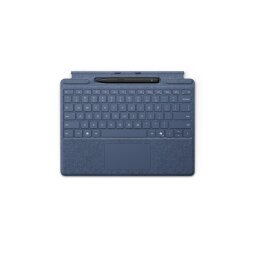 Clavier pour tablette Microsoft Signature Keyboard pour Surface Pro + Stylet Surface Slim Pen 2 - Bleu Saphir