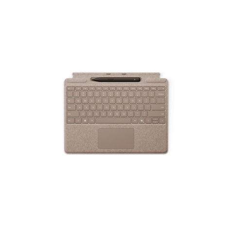 Clavier pour tablette Microsoft Signature Keyboard pour Surface Pro + Stylet Surface Slim Pen 2 - Dune
