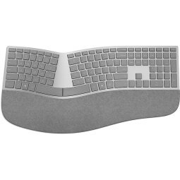 Clavier pour tablette Microsoft Clavier ergonomique Surface Bluetooth Gris - AZERTY