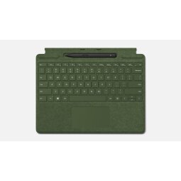 Clavier pour tablette Microsoft Clavier Signature pour Surface Pro avec stylet - Vert foret