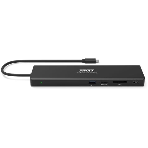 Station d'accueil PC portable Port Designs TYPE C 11 EN 1 TRIPLE AFFICHAGE FULL HD PD 100W