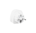 Prises, multiprises et accessoires électriques Verbatim Adaptateur de voyage WTEU-02 prise Monde vers Europe