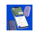 Terminal de paiement Money Walkie POP - Porte monnaie sans contact Bleu Marine