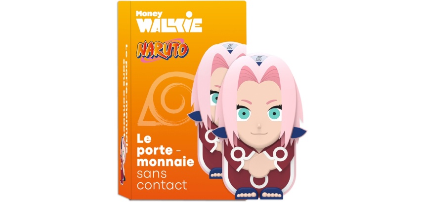 Terminal de paiement Money Walkie Porte monnaie sans contact Sakura