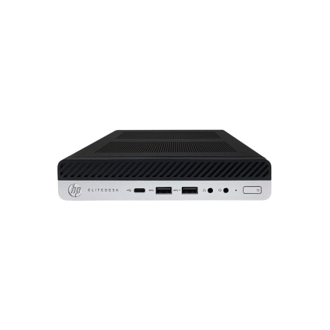 Unité Centrale Hp EliteDesk 800 G5 Mini Intel Core i5 8 Go RAM 256 Go SSD Noir et argent Reconditionné