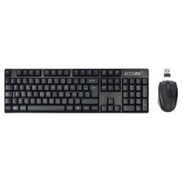 Ensemble clavier et souris Accsup CS 05 FR V2 - Ensemble clavier et souris sans fil