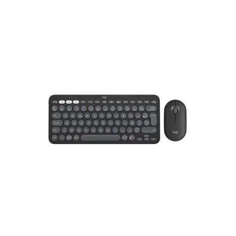 Ensemble clavier et souris Logitech Pebble 2 Combo, clavier et souris sans fil - Graphite