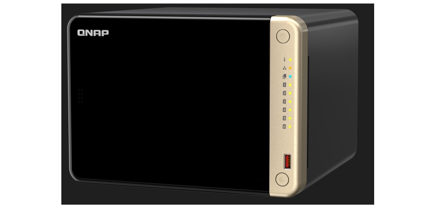 Serveur NAS Qnap TS-664-8G / NAS 6 baies Intel 4-core + 8G RAM