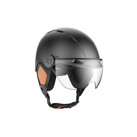 Casque avec Visière Vélo et Trottinette Helmat Style CASR, gris