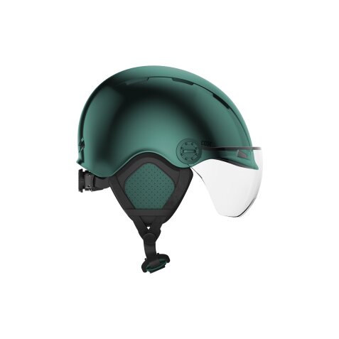 Casque avec Visière Vélo et Trottinette Helmat Style CASR, vert