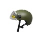 Casque Kask Urban Lifestyle à visière - vert olive mat