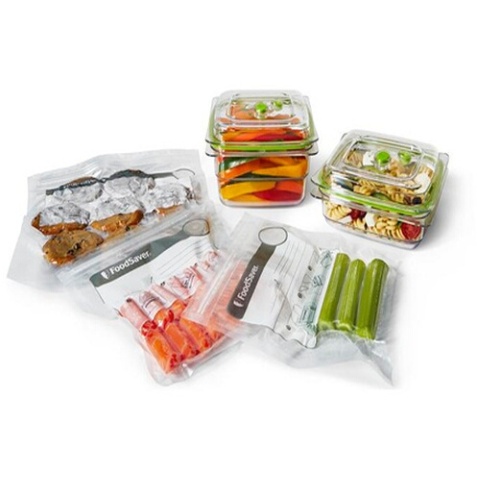 Conservation des aliments Foodsaver SACS AVEC FERMETURE ZIP A GLISSIERE x26 0,95L FBV015X