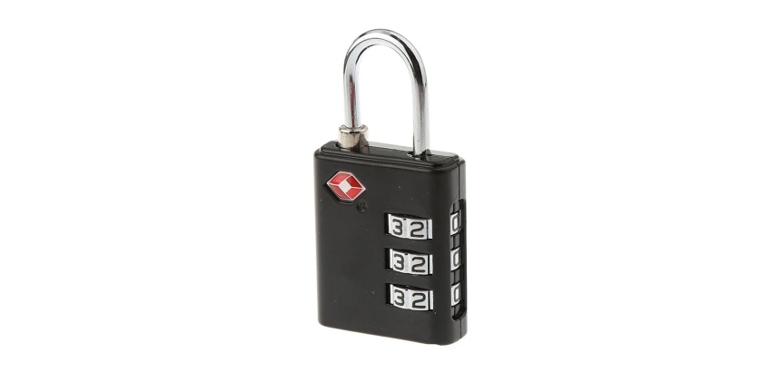 Cadenas de voyage Urban Factory CADENAS 3 CHIFFRES - NOIR