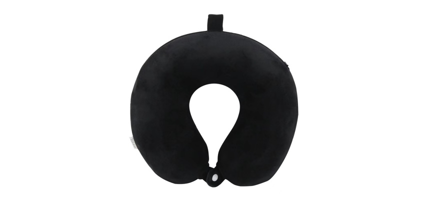 Oreiller de voyage Urban Factory COUSSIN DE VOYAGE MEMOIRE DE FORME NOIR