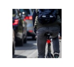 Accessoire sécurité et signalisation Tnb URBAN MOOV - LED arriere & avertisseur de freinage automatique - noir/rouge