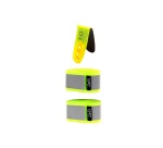 Accessoire sécurité et signalisation Tnb URBAN MOOV - Pack 2 brassards & clip reflechissants - jaune