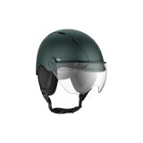 Casque vélo Casr Life Vert Forêt avec visière - L